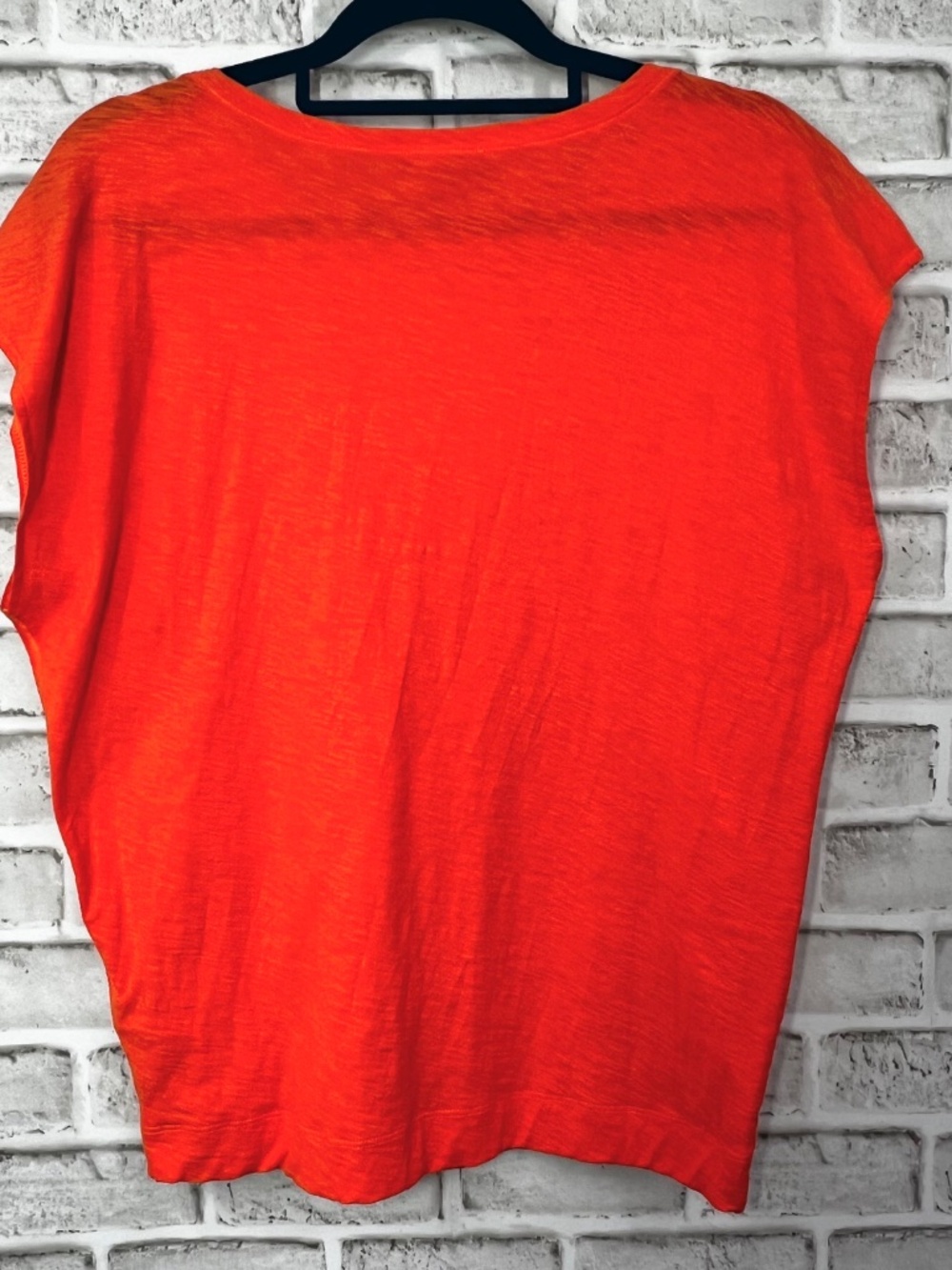 🧡|•LILLA P•| Orange Short Sleeve Top Size Medium - Picture 2 of 6